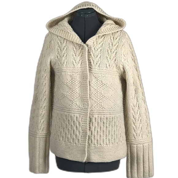 American Eagle Outfitters Sweaters - American Eagle Hand Knit Lamb Wool Sweater Sz Large
